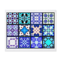 12 Different Tea Bag Tiles - Origami Folding Flyer