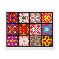 12 Different Tea Bag Tiles - Origami Folding Flyers