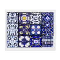 12 Different Tea Bag Tiles - Origami Folding Personalized Flyer