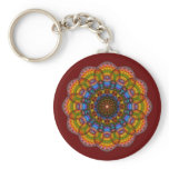 12 Eyes Mandala Key Chain