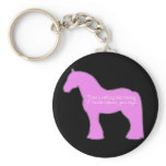 12 Hands Draught   Horse keychains