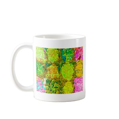 12 Smiling Gardens - Imbeded Reiki Signs Coffee Mug by doonagiri