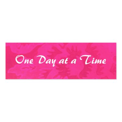 12-Step Rose Fantasy Profile Card or bookmark by jan4insight