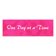 12-Step Rose Fantasy Profile Card or bookmark Business Cards