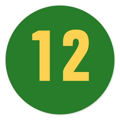 12 ROUND STICKERS by gstrickzazzle
