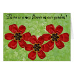 12 There Is A New Flower In Our Garden Cards