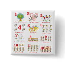 12 twelves days of christmas complete buttons