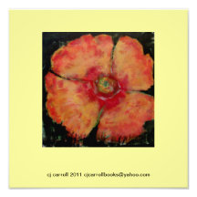 12 x 12 Poppy Painting Photo-Print