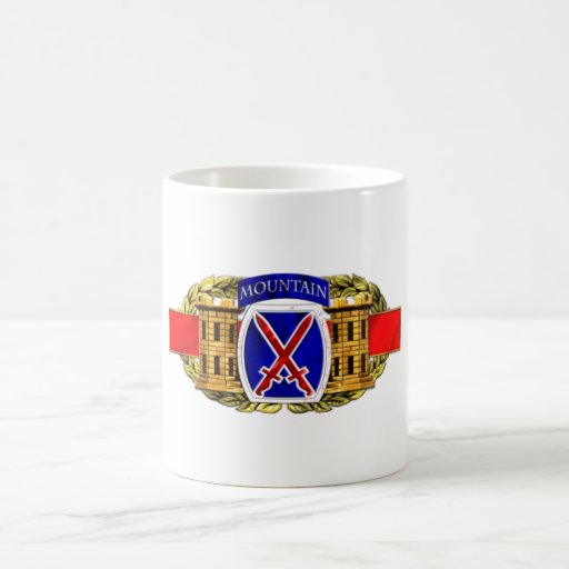 12B 10th Mountain Division Mugs