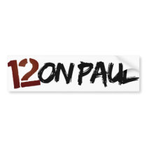 12on Paul Bumper Sticker