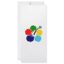 130327207220 Colourful Hibiscus Flower vector logo Rack Card