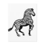 1308759321_Vector_Clipart Zebra cartoon wild Postcard