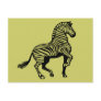 1308759321_Vector_Clipart Zebra cartoon wild Post Card