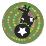 1308856337_Vector_Clipart funny cartoon dog random Round Stickers