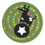1308856337_Vector_Clipart funny cartoon dog random Round Stickers