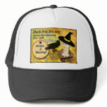 1308 Black Hat Society Vintage Witch Hat