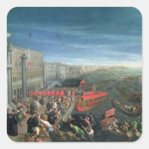 131-0057978/1 Riva degli Schiavoni, Venice Stickers
