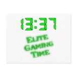 1337 Gaming Time Postcards