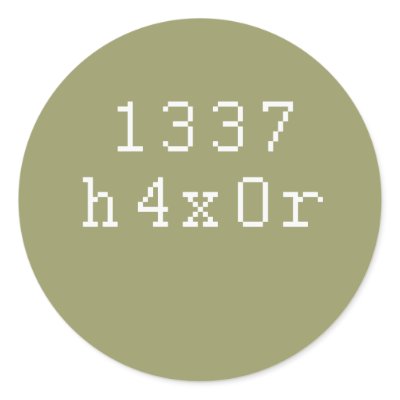 1337 h4ck3r by geekshirts