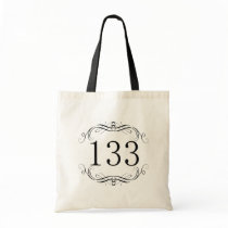 133 Area Code Canvas Bag