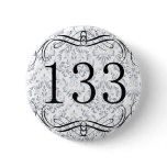 133 Area Code Pinback Buttons