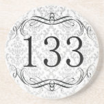 133 Area Code Beverage Coasters