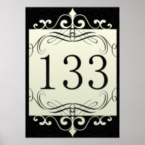 133 Area Code Print