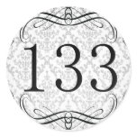 133 Area Code Stickers