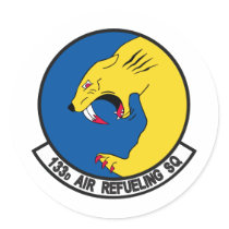 133rd Air Refueling Squadron Stickers