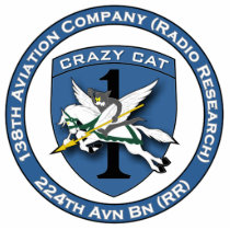 138th Avn Co - Crazy Cat Cut Outs