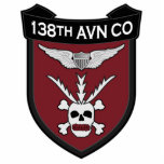 138th Avn Co RR 2 Acrylic Cut Out