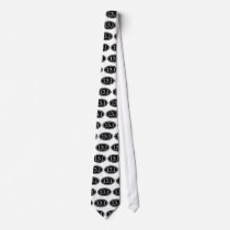 13.1 Half Marathon Black Oval Ties