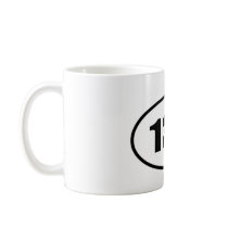 13.1 Half Marathon Oval Coffee Mug