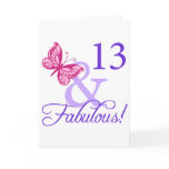 13 And Fabulous Birthday cards