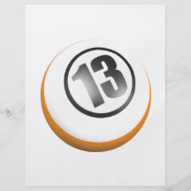 13 Ball Flyer Design