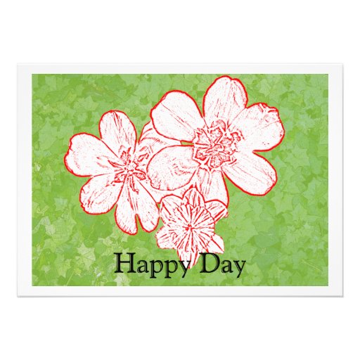 13 Happy Day Personalized Invites