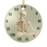13 Hour Clock Friendly Skeleton Ornament!
