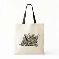 13 Lucky Black Cats Bag