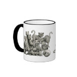 13 Lucky Black Cats Mug