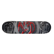 13 Skulls Skateboard