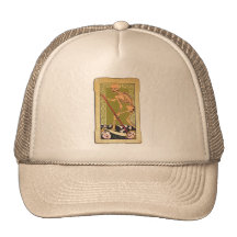 13 Tarot Card Mesh Hats