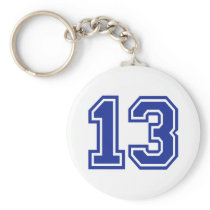 13 - Thirteen Key Chain