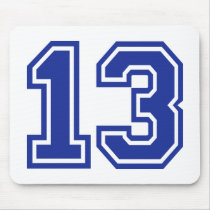 13 - Thirteen Mouse Pad