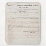 13th Amendment of the United States Constitution Mousepad