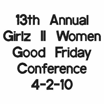13th Annual Good Friday Embroidered Shirt by wordupinc