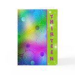 13th Birthday Card