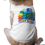 13th Birthday Gifts with Assorted Balloons Design Pet T-shirt
