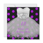 13th Birthday Party Girls 13 Teen invitations