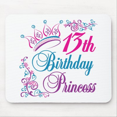 13th Birthday Princess by BirthdayObsessions