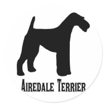 1415112006 Airedale Terrier (Animales) Stickers
